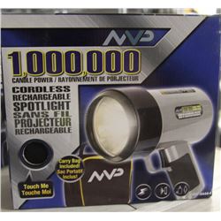 MILLION CANDLE POWER CORDLESS SPOTLIGHT