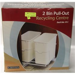 2 BIN PULL OUT RECYCLING CENTER