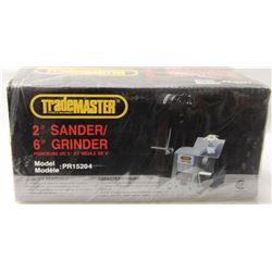 TRADEMASTER 2" SANDER & 6" GRINDER