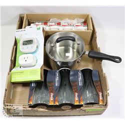 KITCHEN AID POT COCA COLA GLASSES BELKIN ENERGY