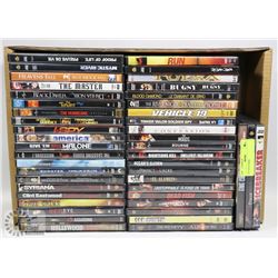 LOT OF 45 DVDS