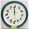 Image 1 : AUDUBON BIRD CLOCK WITH SOUND PER HOUR