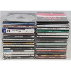 FLAT OF CD'S INCLUDES ROD STEWART