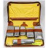 Image 1 : ANTIQUE MENS GENUINE LEATHER GROOMING CASE