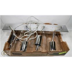 COSTCO HANGING 4 PENDANT LIGHT