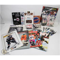 FLAT OF HOCKEY ITEMS O-PEE-CHEE