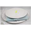 Image 1 : 2 TURKEY TRAYS AND 1 SQUARE TRAY