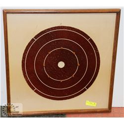VINTAGE CROKINOLE BOARD 24 X 24