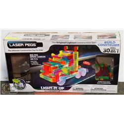 LASER PEGS CONSTRUCTION SET, WORKS WITH ALL BRICK