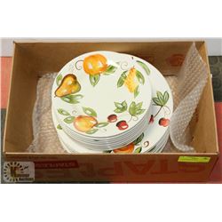 LOT OF FRUIT PLATES