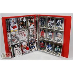 BINDER OF 2015-2016 HOCKEY CARDS