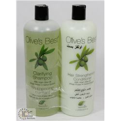 OLIVE'S BEST CLARI FYING SHAMPOO AND CONDITIONER