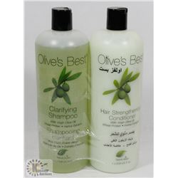 OLIVE'S BEST CLARI FYING SHAMPOO AND CONDITIONER