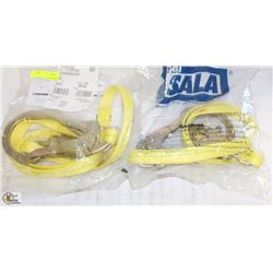 2 NEW SALA 6' WEB SLINGS