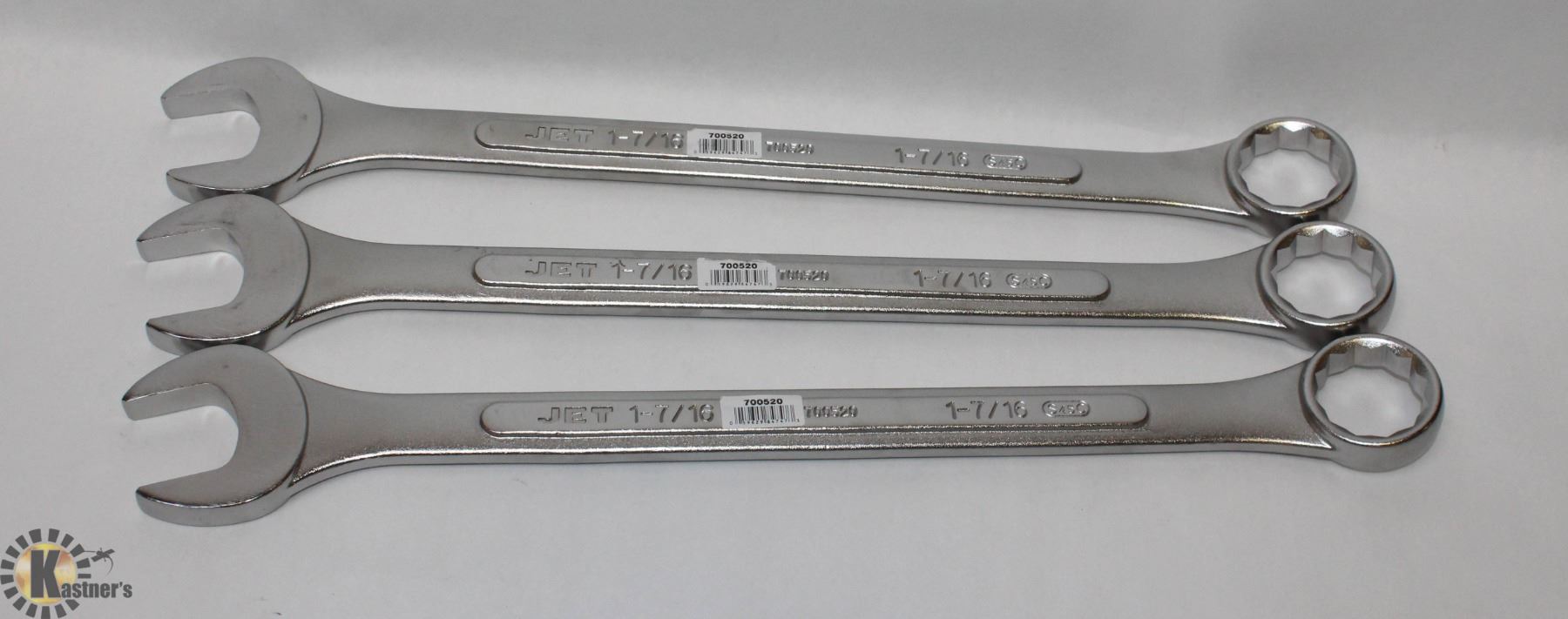 LOT OF 3 JET 1-7/16 COMBINATION WRENCHES - Kastner Auctions 1 7 16 wrench harbor freight