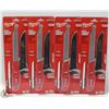 Image 1 : LOT OF 4 MILWAUKEE SMOOTH BLADE INSULATION KNIVES