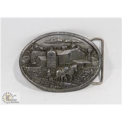 VINTAGE (1984) BERGAMOT BRASS WORKS FARMING BELT