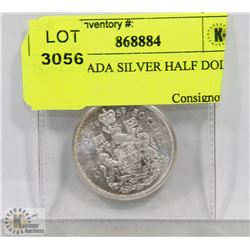 1959 CANADA SILVER HALF DOLLAR