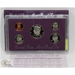 US MINT PROOF COIN SET 1989