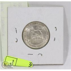 1937 KING GEORGE VI SILVER   HALF CROWN