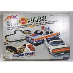 AFX STOP POLICE SLOT CAR RACE SET.