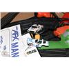 Image 3 : AFX STOP POLICE SLOT CAR RACE SET.