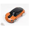 Image 1 : NEW ORANGE CAR SHAPED WIRELESS MOUSE