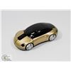 Image 1 : NEW GOLD CAR SHAPED WIRELESS MOUSE