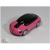 Image 1 : NEW PINK CAR SHAPED WIRELESS MOUSE