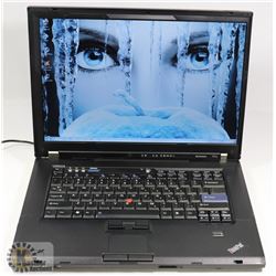 LENOVO T SERIES WIN 7 PRO LAPTOP WITH AC ADAPTOR