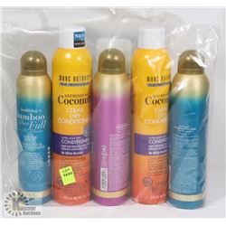 BAG OF ASSORTED HAIR PRODUCTS