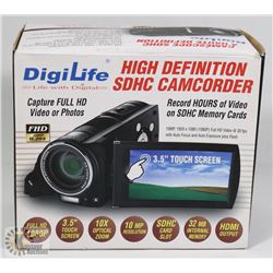 DIGILIFE HIGH DEFINITION SDHC CAMCORDER WITH