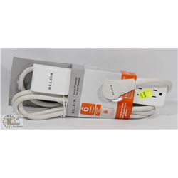 BELKIN 6 OUTLETS 8' CORD SURGE PROTECTOR