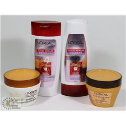 BAG OF L'OREAL PARIS HAIR PRODUCTS