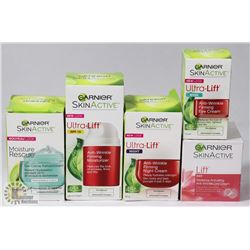 BAG OF GARNIER FACE CREAMS