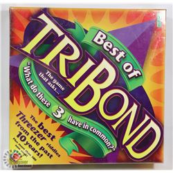 NEW SEALED BEST OF TRI-BOND BOARD GAME