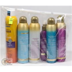 BAG OF ASSORTED DRY SHAMPOO