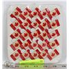 Image 1 : TRAY OF FLASHING CANADA FLAG PINS