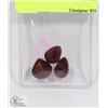 Image 1 : #42-NATURAL RED RUBY GEMSTONE 50.5CT