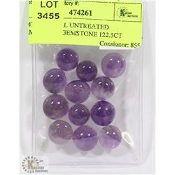 #47-NATURAL UNTREATED AMETHYST GEMSTONE 122.5CT