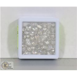 #23-NATURAL MOON STONES QUARTZ CRYSTAL 31CT