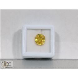 #59-NATURAL YELLOW SAPPHIRE GEMSTONE 7.50CT