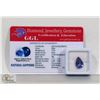 Image 1 : #52-NATURAL BLUE SAPPHIRE GEMSTONE 6.75CT