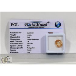 #55-NATURAL AXINITE GEMSTONE 10.80CT