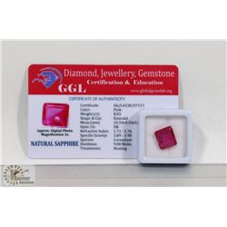 #61-NATURAL PINK SAPPHIRE GEMSTONE 8.05CT