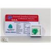 Image 1 : #64-NATURAL GREEN EMERALD GEMSTONE 9.82CT