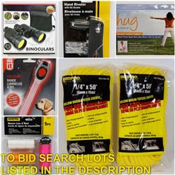 FEATURED ITEMS: TO BID SEARCH LOTS LISTED