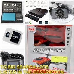 FEATURED ITEMS: TO BID SEARCH LOTS LISTED