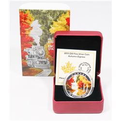 2015 RCM $20 FINE SILVER COIN: AUTUMN EXPRESS