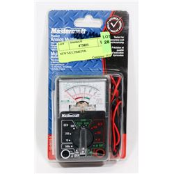NEW MULTIMETER.